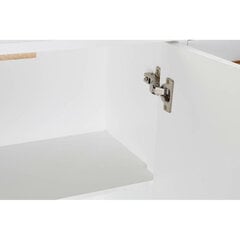 Bufete DKD Home Decor, balta MDF (90 x 33 x 74 cm) cena un informācija | Kumodes | 220.lv