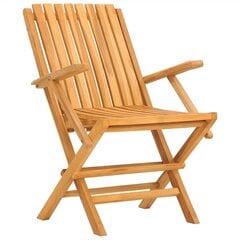 Saliekami dārza krēsli vidaXL, 6 gab., 61x67x90 cm cena un informācija | Dārza krēsli | 220.lv