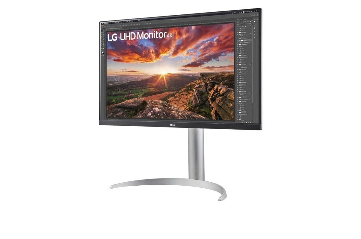 LG monitors LCD 27" IPS 4K/27UP85NP-W LG cena un informācija | Monitori | 220.lv