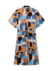 Женское платье Tom Tailor 1036667*31817, оранжевое/коричневое цена и информация | Платья | 220.lv