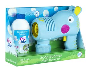 Аппарат для мыльных пузырей Hippo Blaster TM Toys 0161, синий цена и информация | Игрушки для песка, воды, пляжа | 220.lv