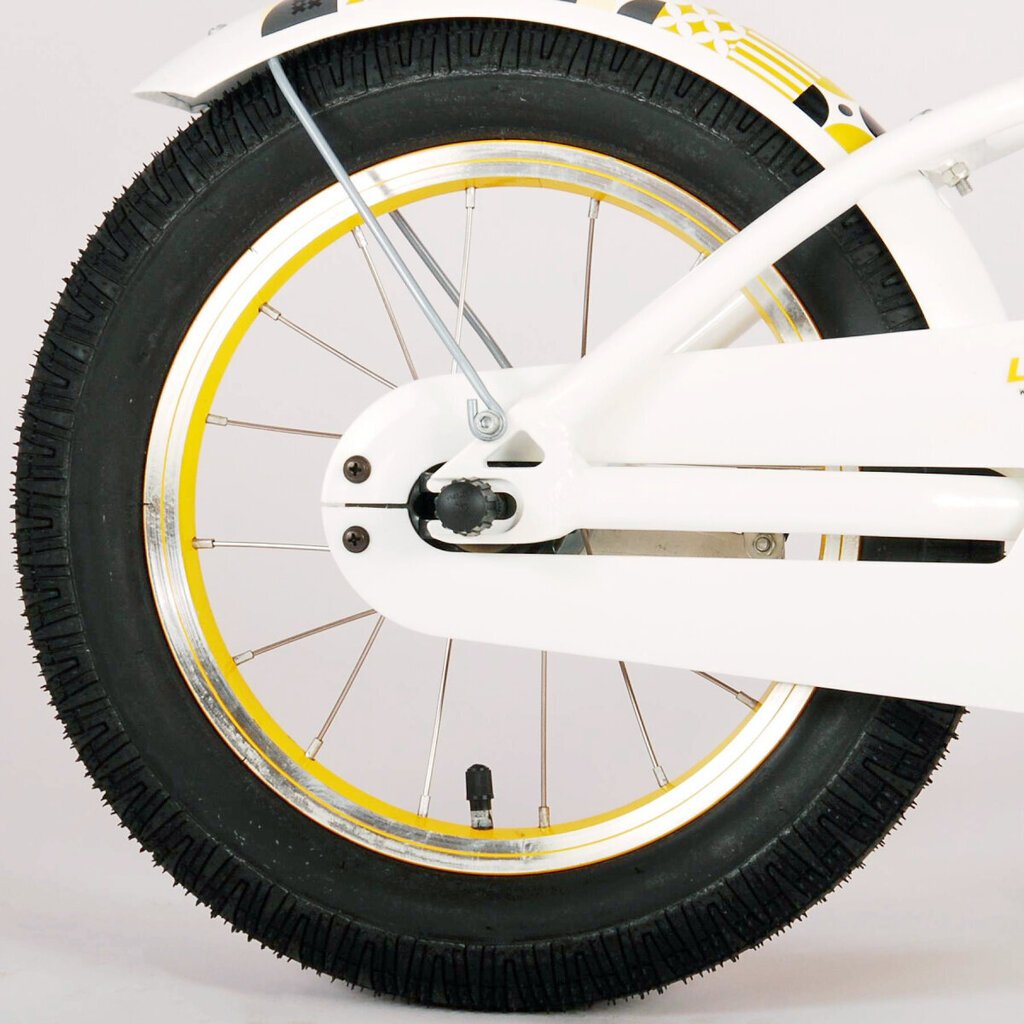 Bērnu velosipēds VOLARE 14" Miracle Cruiser (21488) balts cena un informācija | Velosipēdi | 220.lv