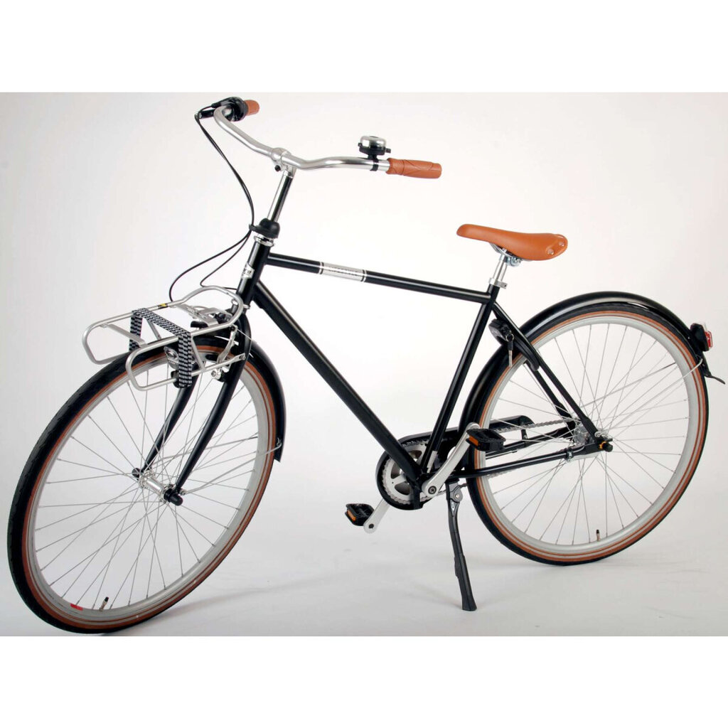 Pilsētas velosipēds VOLARE 28" Lifestyle (22804) melns matēts (20") cena un informācija | Velosipēdi | 220.lv
