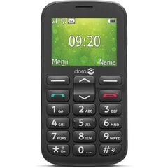 Doro 1380 Black cena un informācija | Mobilie telefoni | 220.lv