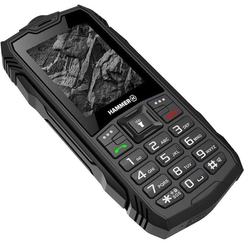 myPhone Hammer Rock Dual SIM Black cena un informācija | Mobilie telefoni | 220.lv