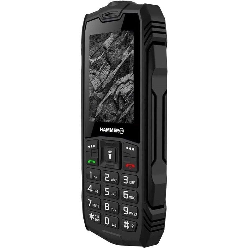 myPhone Hammer Rock Dual SIM Black cena un informācija | Mobilie telefoni | 220.lv