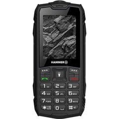 myPhone Hammer Rock Dual SIM Black цена и информация | Мобильные телефоны | 220.lv