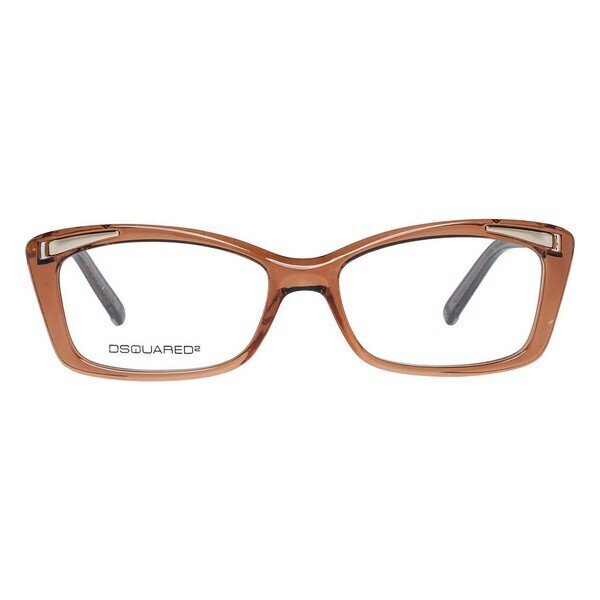 Sieviešu Briļļu ietvars Dsquared2 DQ5109-047-54 Brūns (ø 54 mm) cena un informācija | Brilles | 220.lv