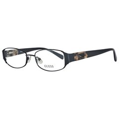 Sieviešu Briļļu ietvars Guess GU2411-B84-52 Melns (ø 52 mm) cena un informācija | Brilles | 220.lv