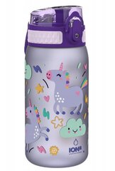 Baby Unicorn ION8 400 ml, balts ar vienradža dizainu цена и информация | Бутылочки и аксессуары | 220.lv