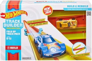 Salokāmo sliežu konstrukciju komplekts Hot Wheels Track Builder цена и информация | Игрушки для мальчиков | 220.lv