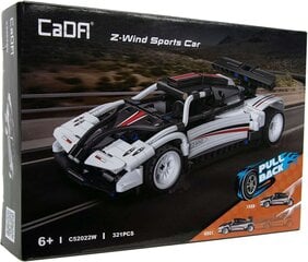 Bloki Z-Wind Sports Car Pull-back Cada C52022W 321 gab. цена и информация | Конструкторы и кубики | 220.lv