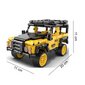 Bloki Defender Off-Roader Pull-back Terrain Transportlīdzeklis Cada C52028W 389 gab. cena un informācija | Konstruktori | 220.lv