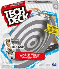 Ramp + skeitborda Tech Deck Build-a-park World Tour Square Robert-Bajac cena un informācija | Rotaļlietas zēniem | 220.lv