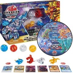 Figūriņas Kartes Platinum Battle Bundle BakuCores Mat Bakugan Evolutions цена и информация | Игрушки для мальчиков | 220.lv