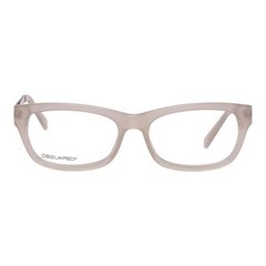 Sieviešu Briļļu ietvars Dsquared2 DQ5095-021 Caurspīdīgs (ø 54 mm) cena un informācija | Brilles | 220.lv