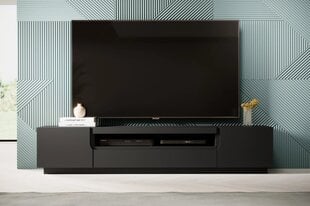 TV galdiņš Bogart Loftia 200, melns cena un informācija | TV galdiņi | 220.lv