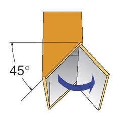 Петли 4401, 35мм, бронза, 2 шт. цена и информация | Другие принадлежности для мебели | 220.lv