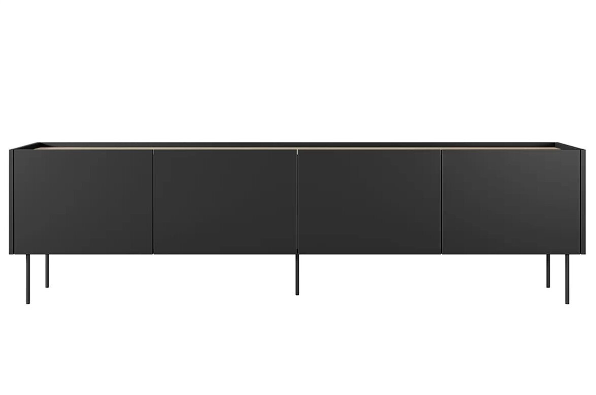 TV galdiņš Bogart Desin 220 4D, melns cena un informācija | TV galdiņi | 220.lv