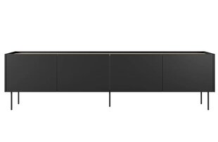 TV galdiņš Bogart Desin 220 4D2SZ, melns cena un informācija | TV galdiņi | 220.lv