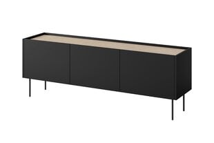 TV galdiņš Bogart Desin 170 3D, melns cena un informācija | TV galdiņi | 220.lv