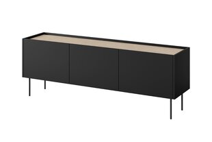 TV galdiņš Bogart Desin 170 3D1SZ, melns cena un informācija | TV galdiņi | 220.lv