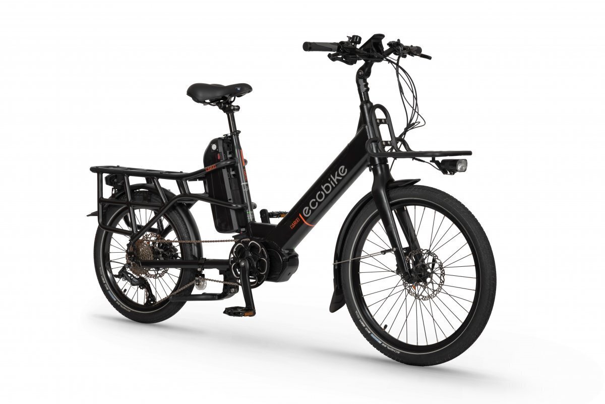 Elektriskais velosipēds Ecobike Cargo 26,4 Ah LG cena un informācija | Elektrovelosipēdi | 220.lv