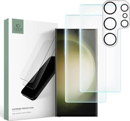 Aizsargstikls Tech-Protect Supreme Samsung Galaxy S23 Ultra cena un informācija | Ekrāna aizsargstikli | 220.lv
