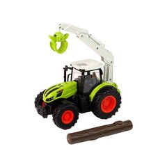 Ar radioviļņiem vadāms traktors ar satvērēju 1:24 cena un informācija | Rotaļlietas zēniem | 220.lv