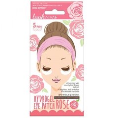 Hidrogela acu maska ar rožu ekstraktu Look At Me, 5 pāri cena un informācija | Sejas maskas, acu maskas | 220.lv