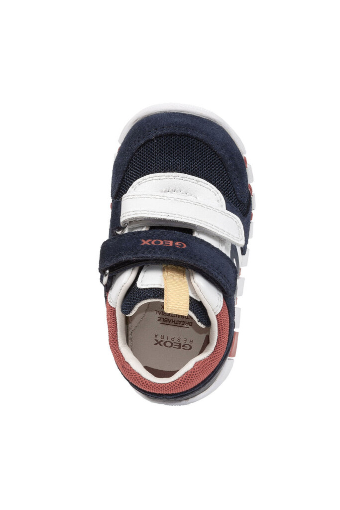 Geox apavi zēniem 1193926, balti/zili cena un informācija | Bērnu kurpes | 220.lv