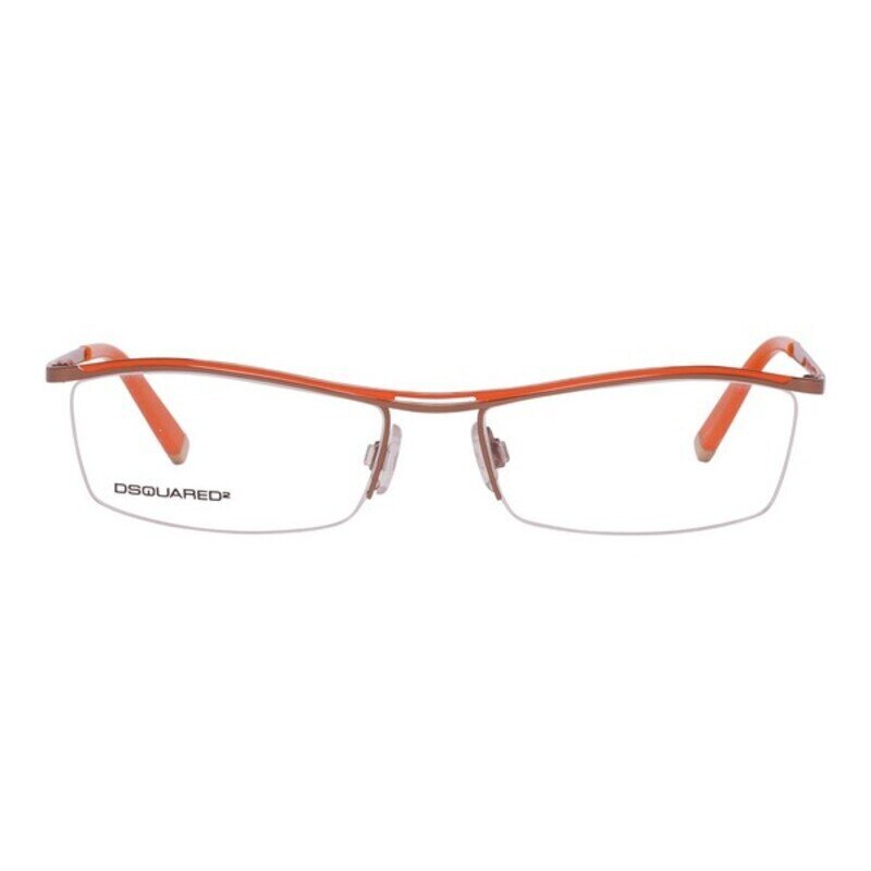 Sieviešu Briļļu ietvars Dsquared2 DQ5001-034 Rozā zelts (ø 53 mm) cena un informācija | Brilles | 220.lv