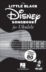 Little Black Disney Songbook for Ukulele цена и информация | Книги об искусстве | 220.lv