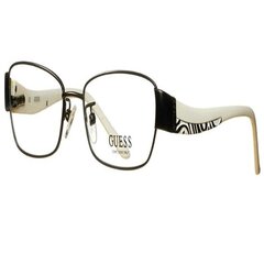 Sieviešu Briļļu ietvars Guess GU2262-BLKWHT-52 Balts Melns (ø 52 mm) цена и информация | Очки | 220.lv