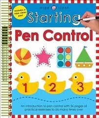 Starting Pen Control: Wipe Clean Spirals цена и информация | Книги для малышей | 220.lv