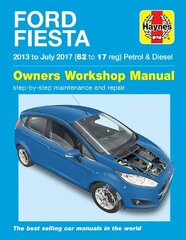 Ford Fiesta petrol & diesel '13 to '17 cena un informācija | Ceļojumu apraksti, ceļveži | 220.lv