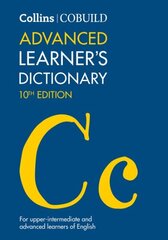 Collins COBUILD Advanced Learner's Dictionary Tenth edition cena un informācija | Svešvalodu mācību materiāli | 220.lv