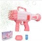 Vergionic burbuļu pistole ar piederumiem, rozā krāsā цена и информация | Ūdens, smilšu un pludmales rotaļlietas | 220.lv
