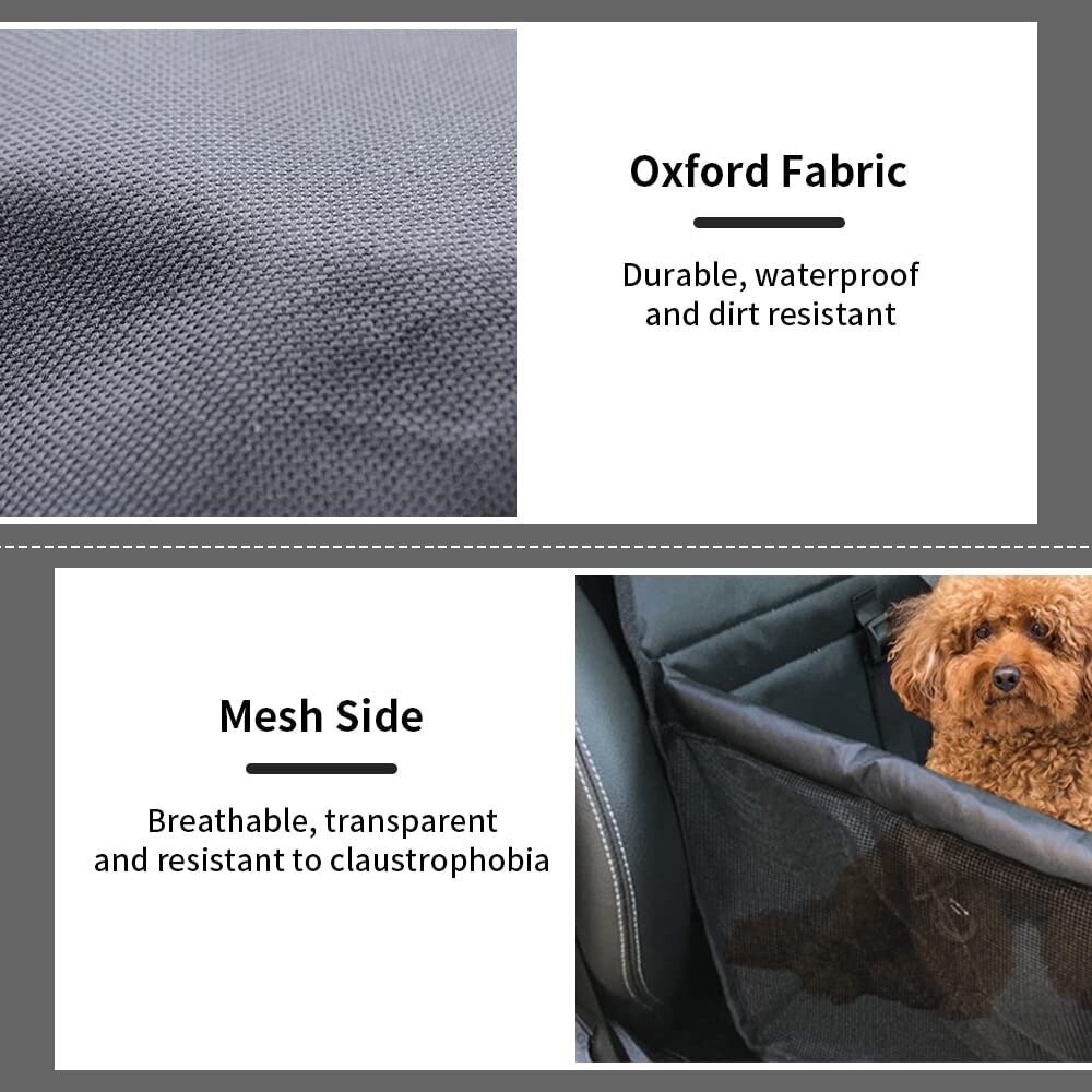 Autokrēsliņš suņiem, maisiņš dzīvniekiem, 30x40, melns cena un informācija | Ceļojumu piederumi | 220.lv