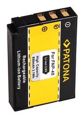 Аккумулятор для цифровой камеры, совместимый с  FujiFilm Np-48 цена и информация | Аккумуляторы для фотокамер | 220.lv