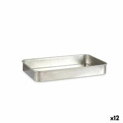 Жаровня Серебристый Алюминий (32 x 7 x 51,5 cm) (12 штук) цена и информация | Формы, посуда для выпечки | 220.lv