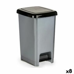 Atkritumu tvertne ar pedāli 25 L (37 x 47 x 26,9 cm) (8 gb.) cena un informācija | Miskastes | 220.lv