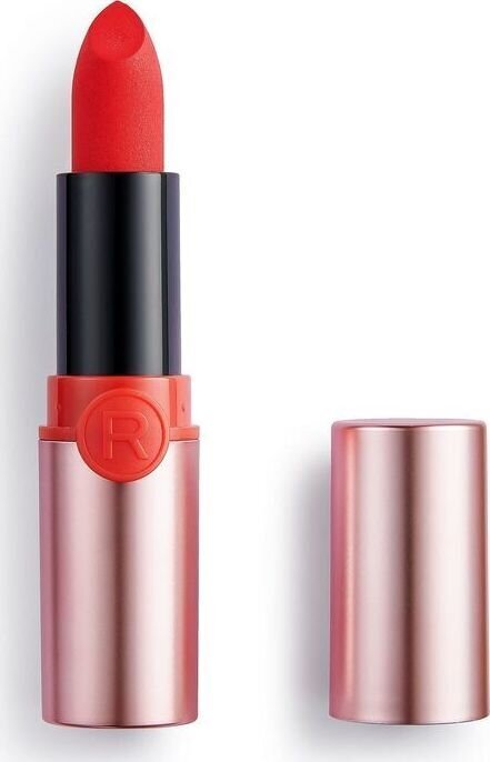 Lūpu krāsa Makeup Revolution Powder Matte Captivate, 3.5 g cena un informācija | Lūpu krāsas, balzāmi, spīdumi, vazelīns | 220.lv
