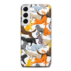 Maciņš / Vāciņš ar dizaina apdruku Samsung S21 FE cena un informācija | Telefonu vāciņi, maciņi | 220.lv