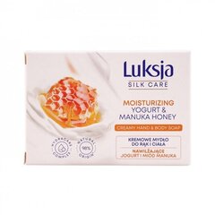 Roku un ķermeņa ziepes Luksja yogurt & manuka honey, 100 g cena un informācija | Ziepes | 220.lv