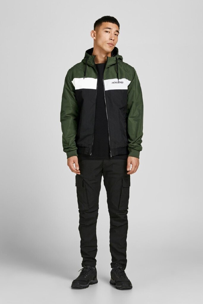 Vējjaka JACK &amp; JONES 12200208FORESTNIGHT-L цена и информация | Vīriešu virsjakas | 220.lv