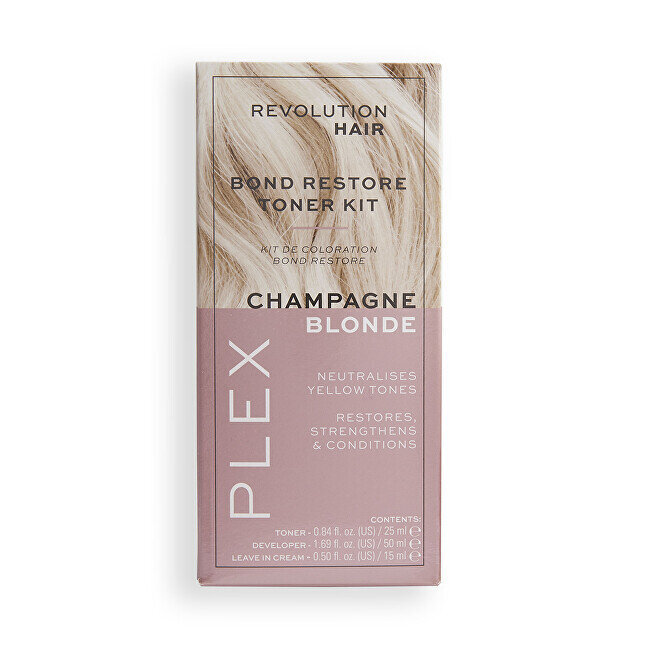Matu krāsa Revolution Haircare Plex hair color Blond Champagne cena un informācija | Matu krāsas | 220.lv