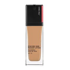 Основа под макияж Shiseido Synchro Skin Radiant Lifting Foundation SPF30 350 Maple, 30мл цена и информация | Пудры, базы под макияж | 220.lv