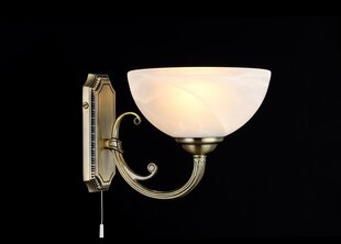 Maytoni Classic sienas lampa Herbert ARM015WL-01BZ Bronza cena un informācija | Sienas lampas | 220.lv