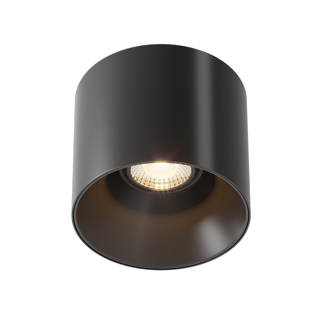Maytoni Technical Griestu lampa Alfa LED C064CL-01-15W3K-RD-B Melns цена и информация | Griestu lampas | 220.lv